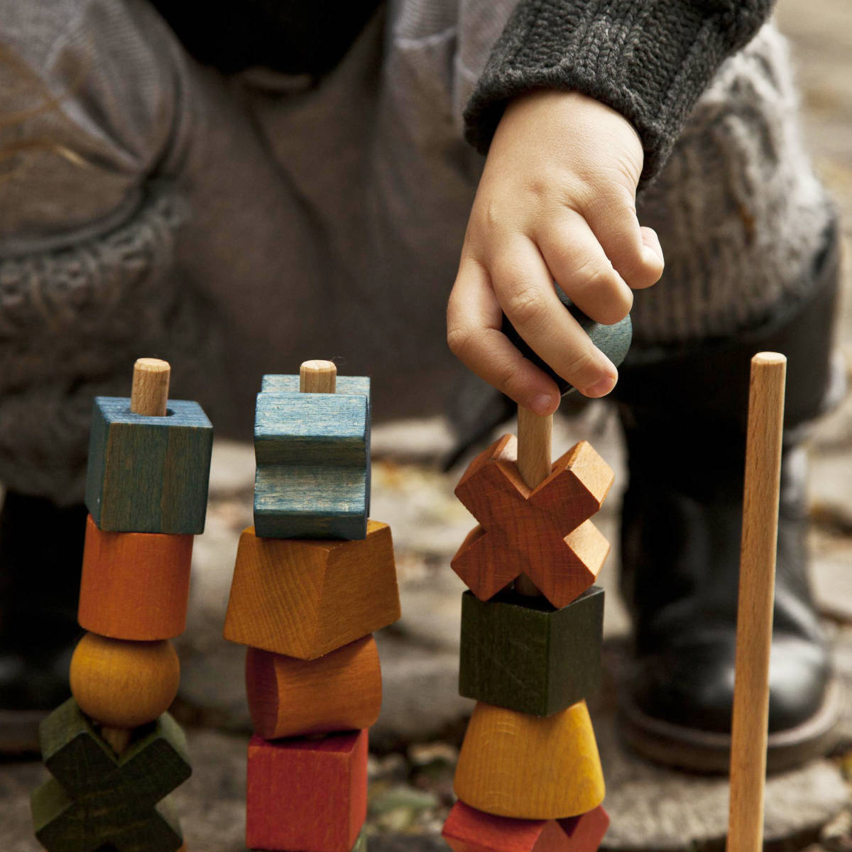 Wooden Story Rainbow Wooden Stacking Toy