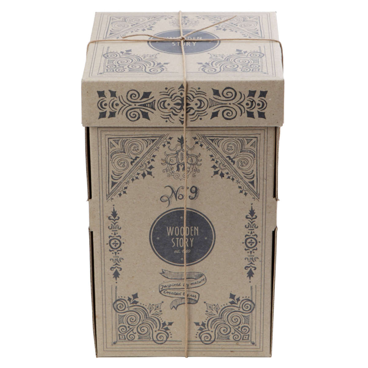 Wooden Story Natural Pyramid Stacker