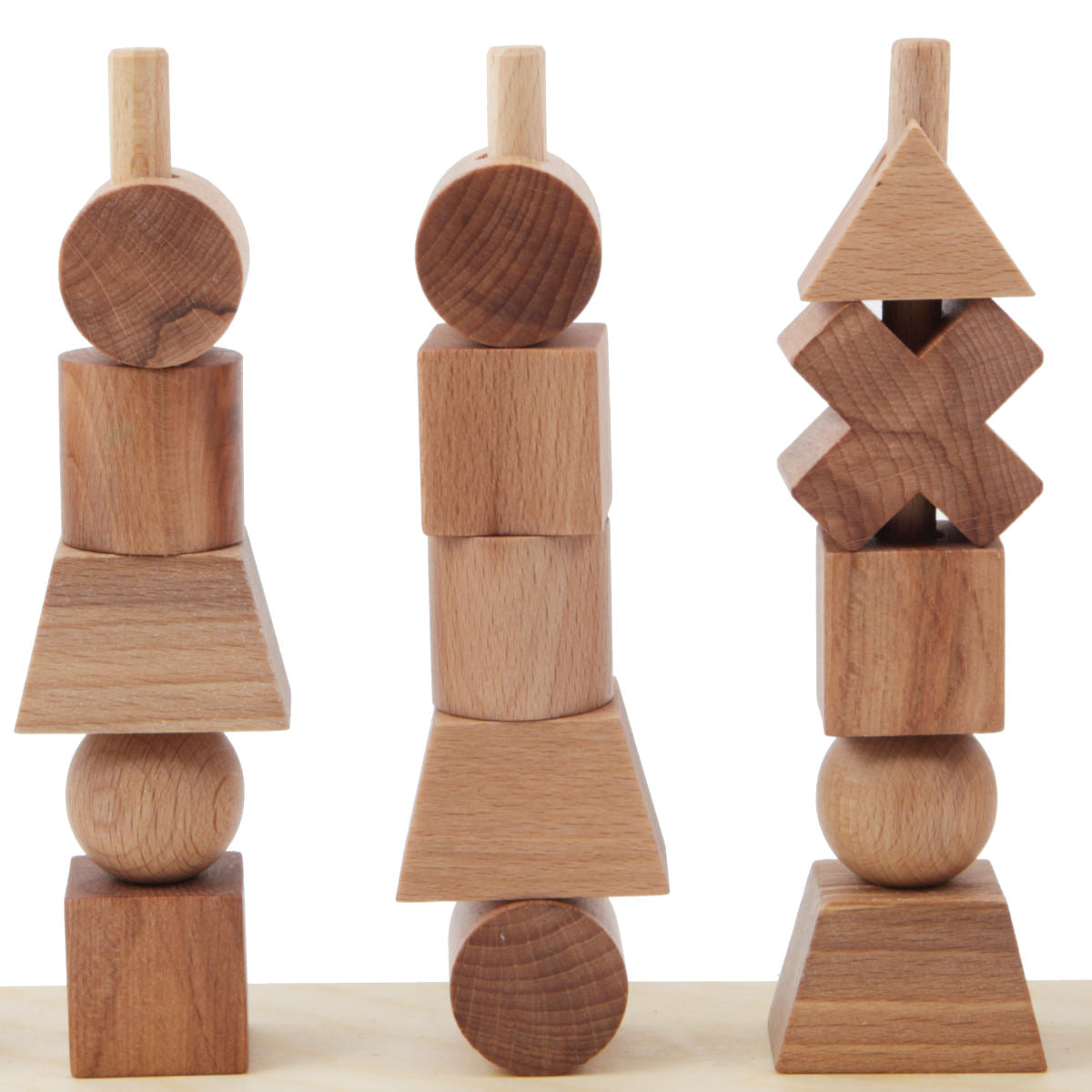 Wooden Story Natural Wooden Stacking Toy
