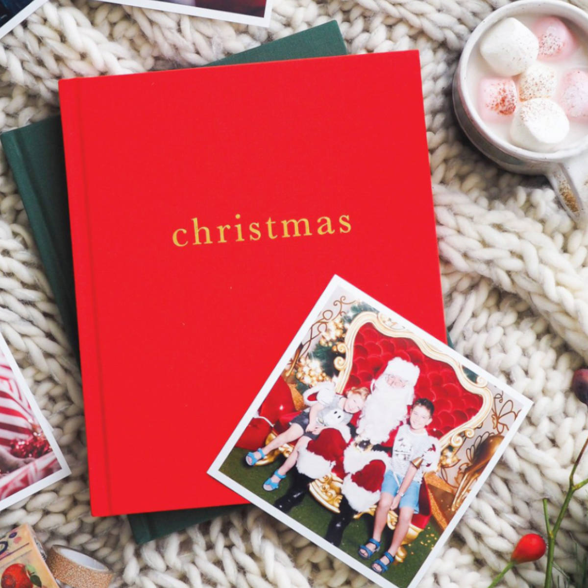 Family Christmas Journal, Red