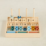 Wooden Math Learning Box