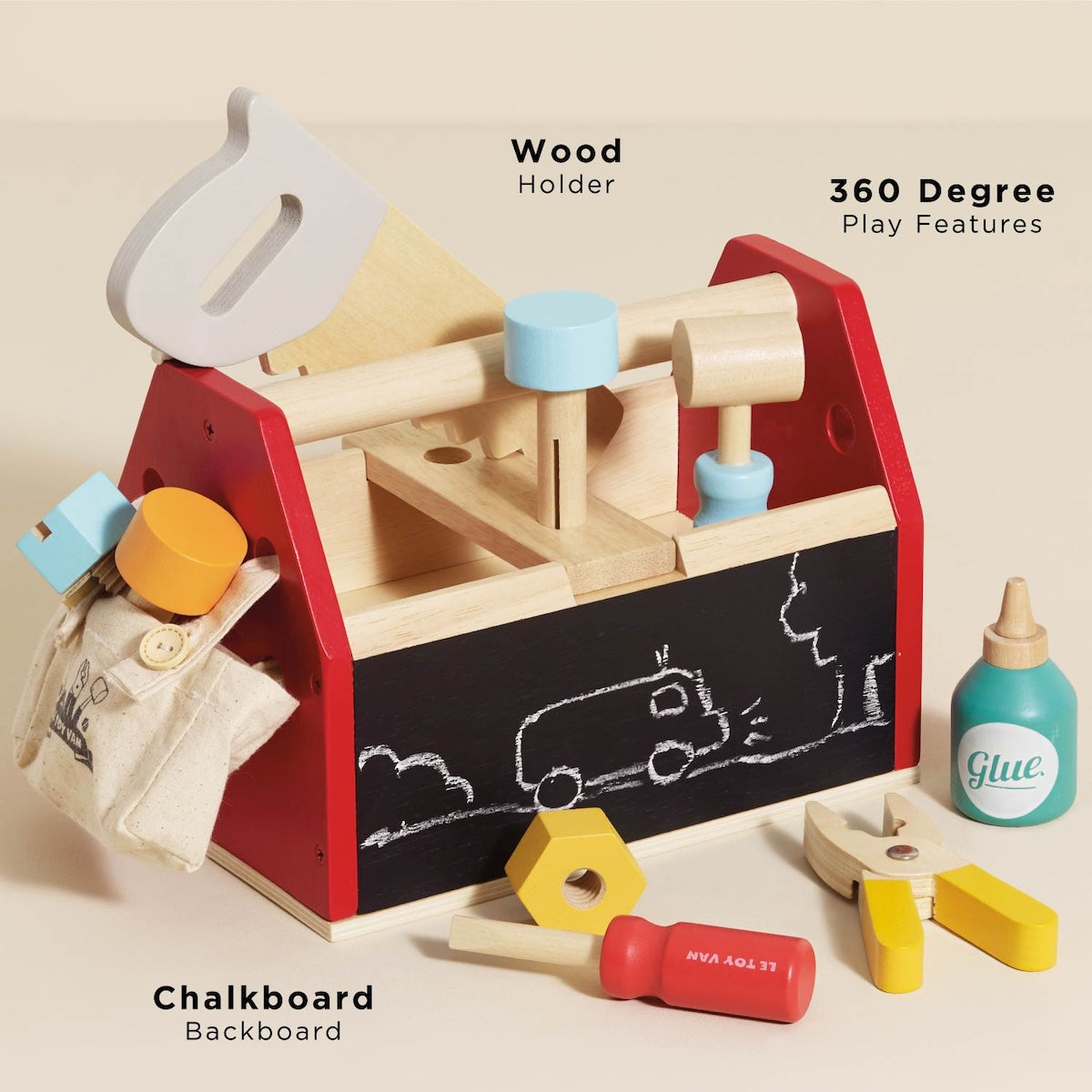Le Toy Van Wooden Tool Box