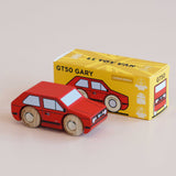Wooden Matchbox Car, No. 8 GT50 Gary