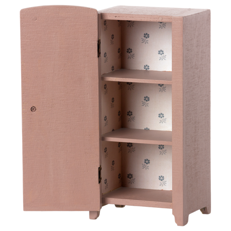 Maileg Miniature Wooden Closet, Light Rose