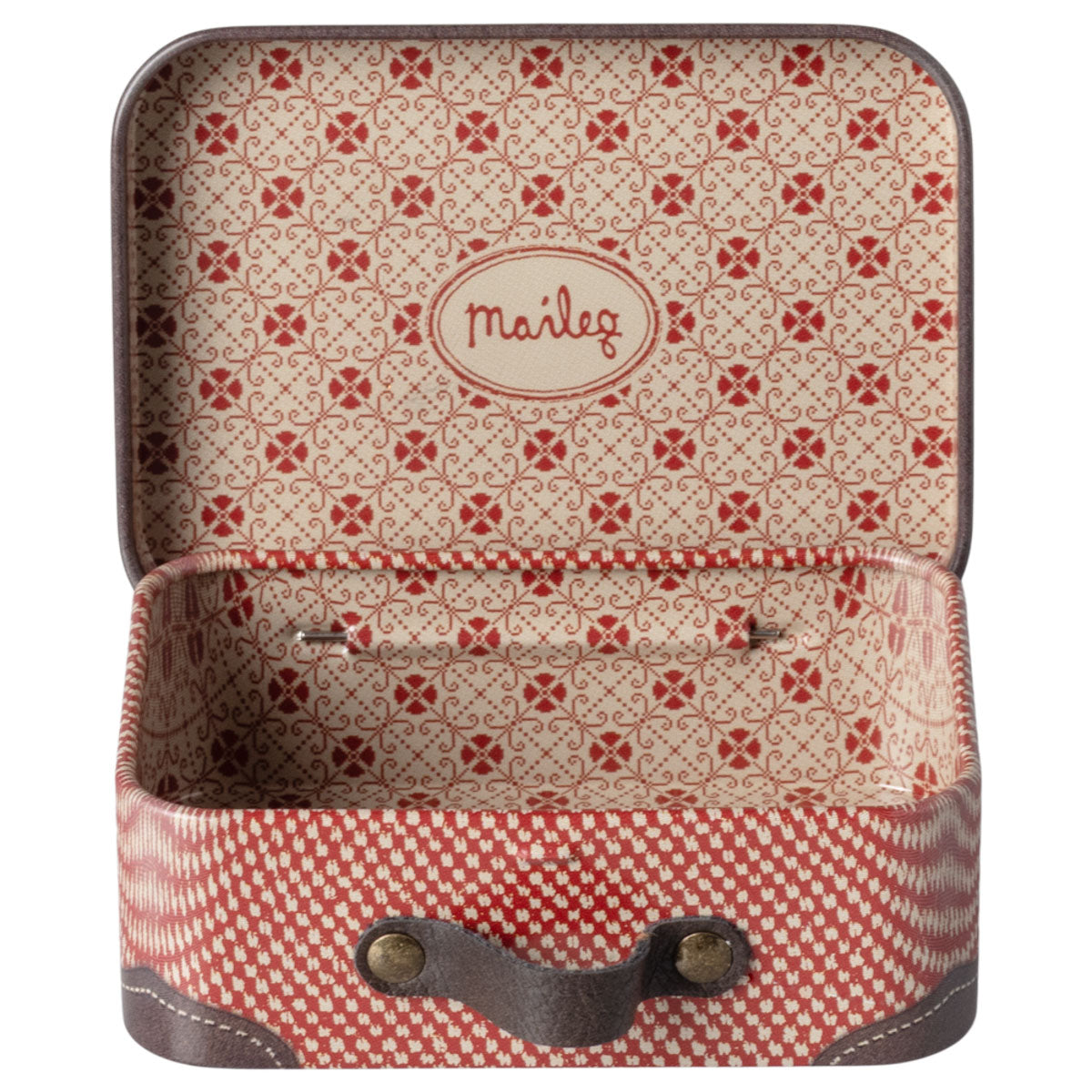 Maileg Metal Suitcase, Micro, Red (available in September)