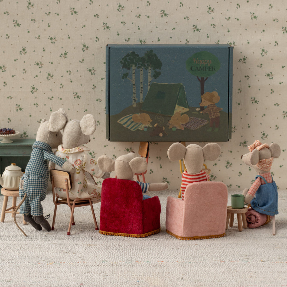Maileg Mouse size Velvet Chair