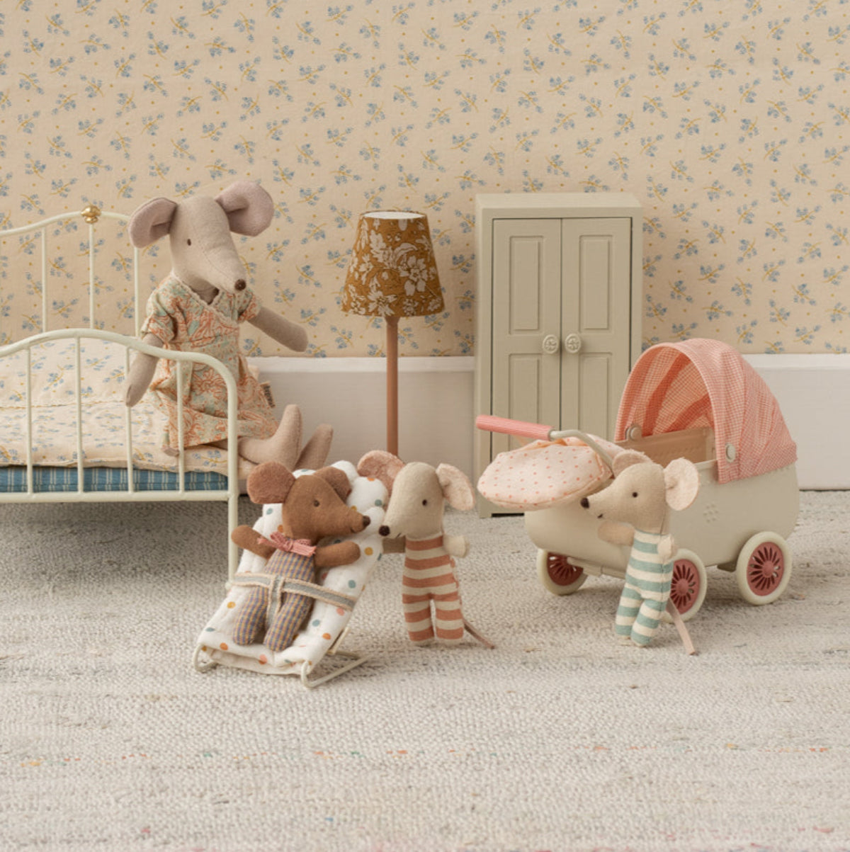 Maileg Babysitter, MY, Multi Dots