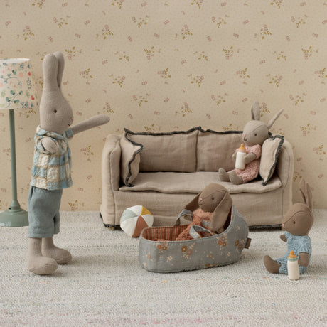 Maileg Micro Rabbit/ Bunny in knitted Onesie (ships in November)