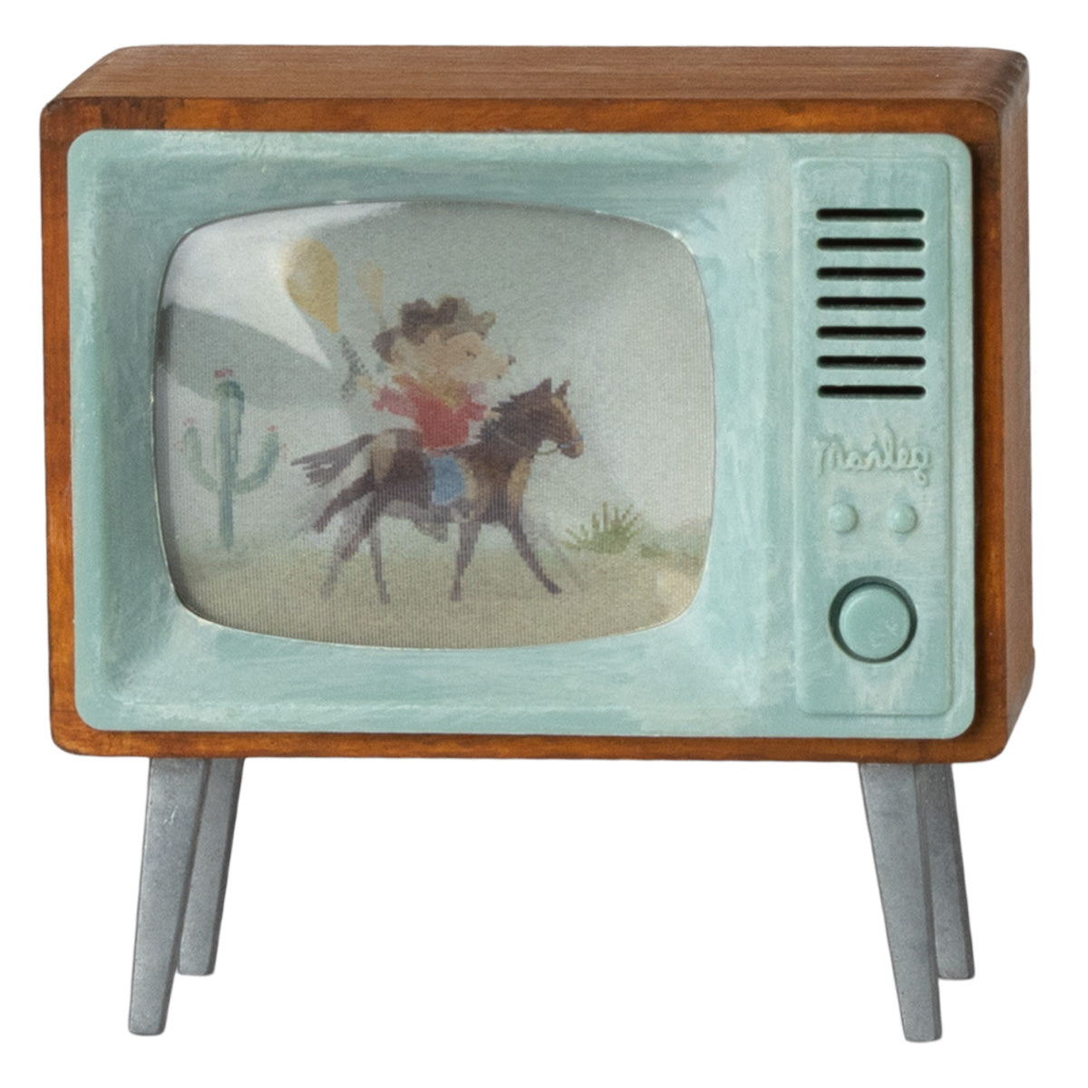 Maileg Dollhouse Television, Mouse size (Ships in March)