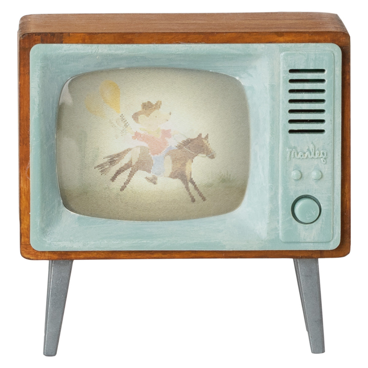 Maileg Dollhouse Television, Mouse size (Ships in March)