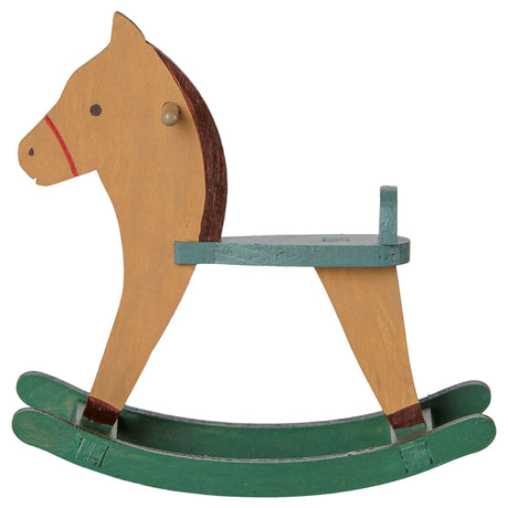 Maileg Rocking horse for Mouse, Light Brown (available in September)