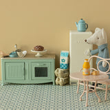 Maileg Dollhouse Kitchen, Mouse Size, Mint