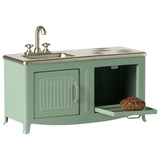 Maileg Dollhouse Kitchen, Mouse Size, Mint (ships in February)