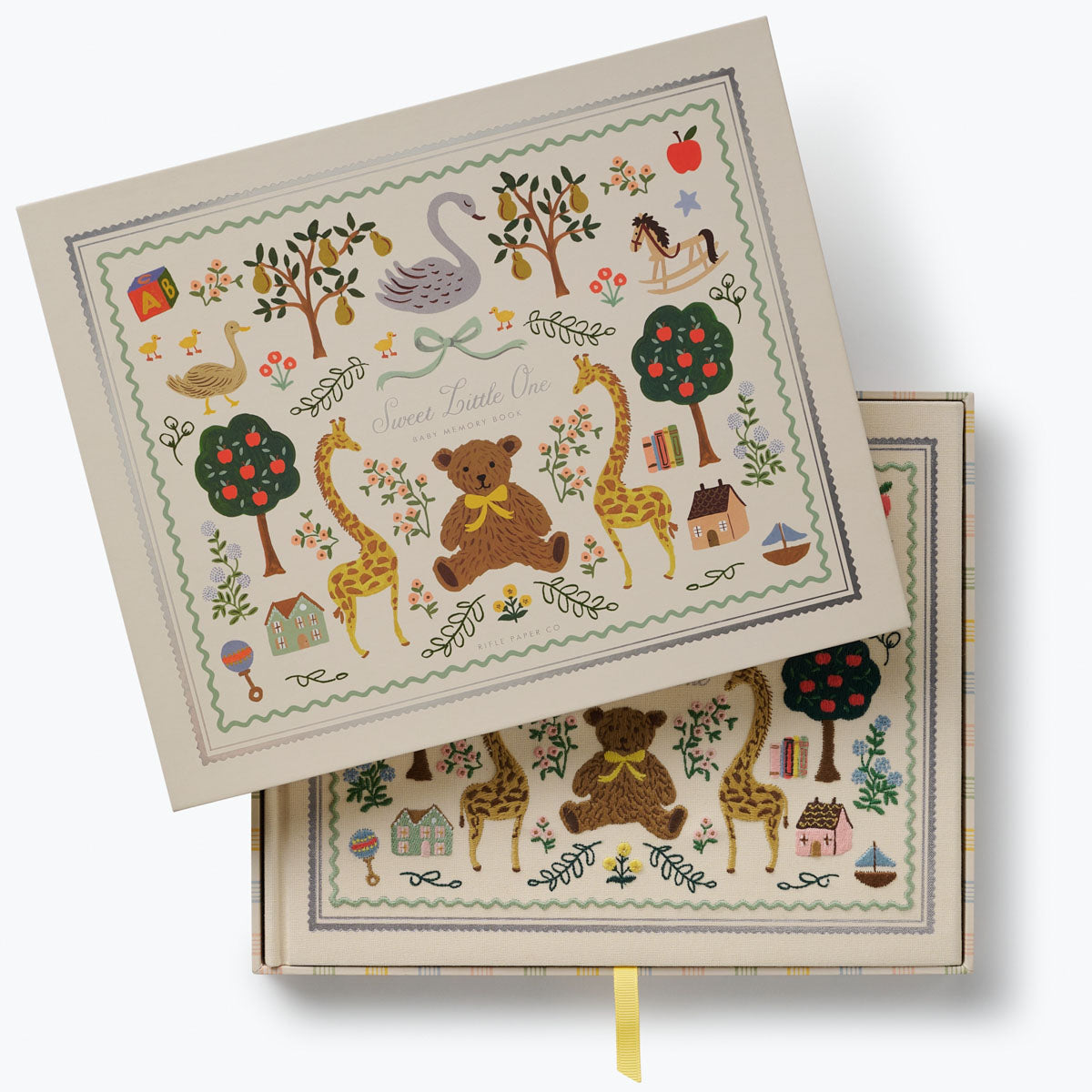 Rifle Paper Co. Embroidered Baby Book