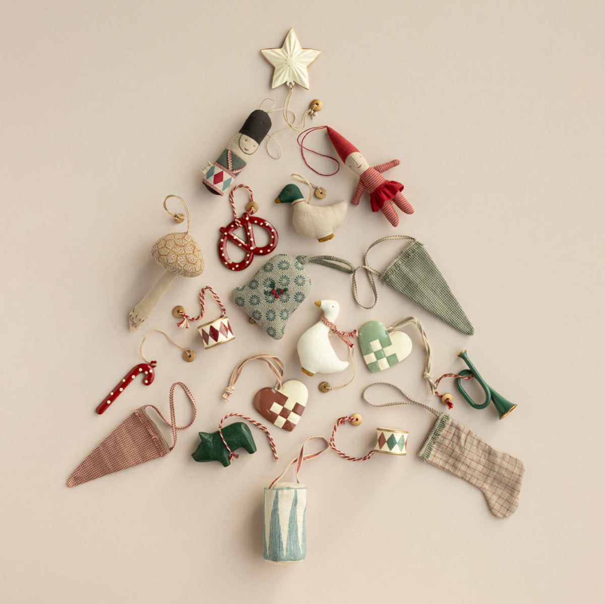 Maileg Christmas Ornaments in METAL – My Sweet Muffin