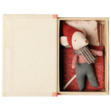 Maileg Christmas Baby Mouse in Book (available in September)