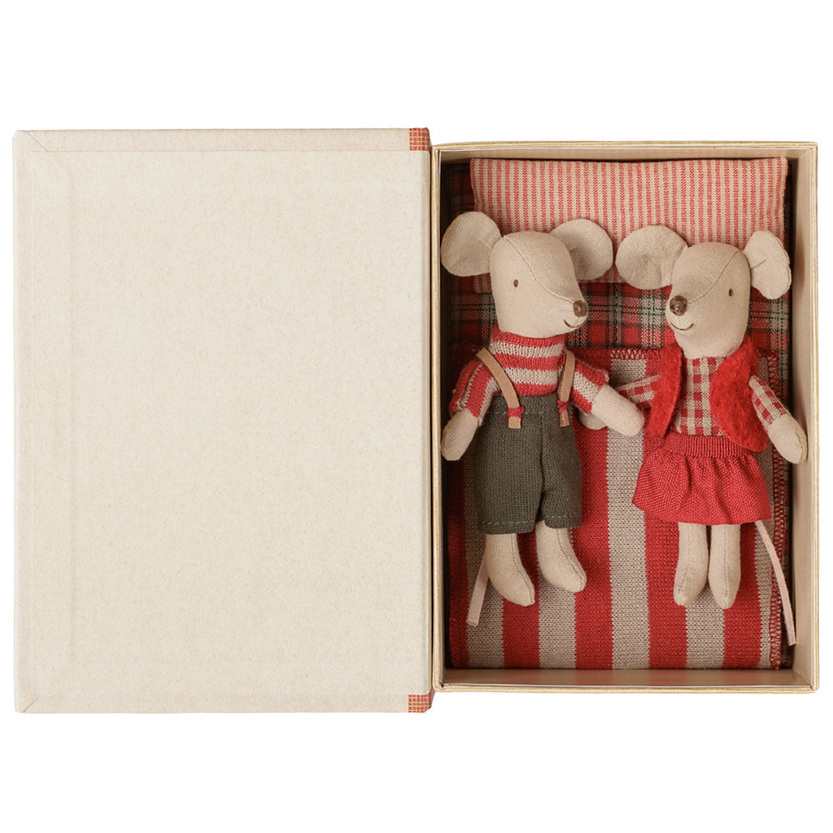 Maileg Christmas Twin Mice in Book (available in September)