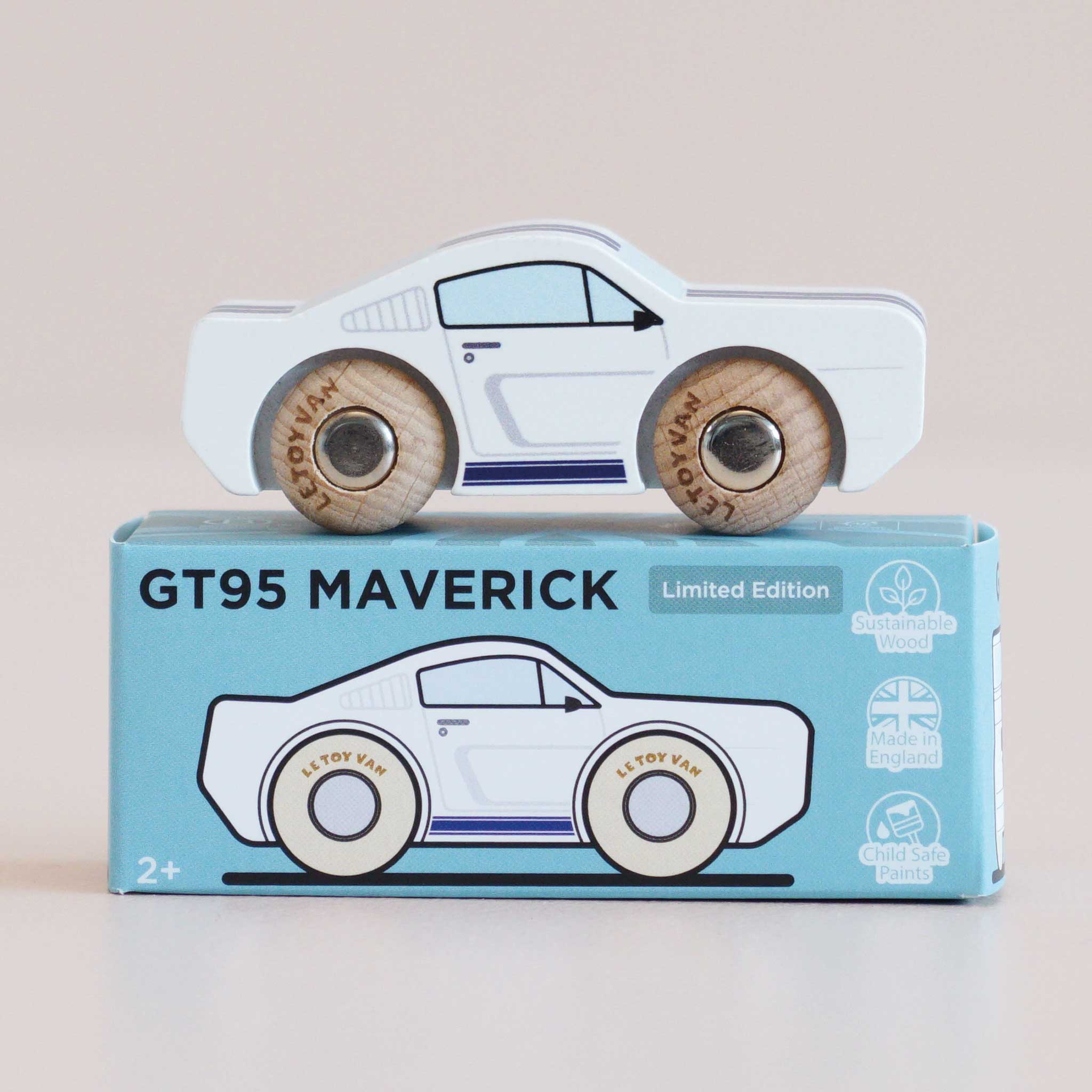 Wooden Matchbox Car, No. 17 GT95 Maverick – My Sweet Muffin