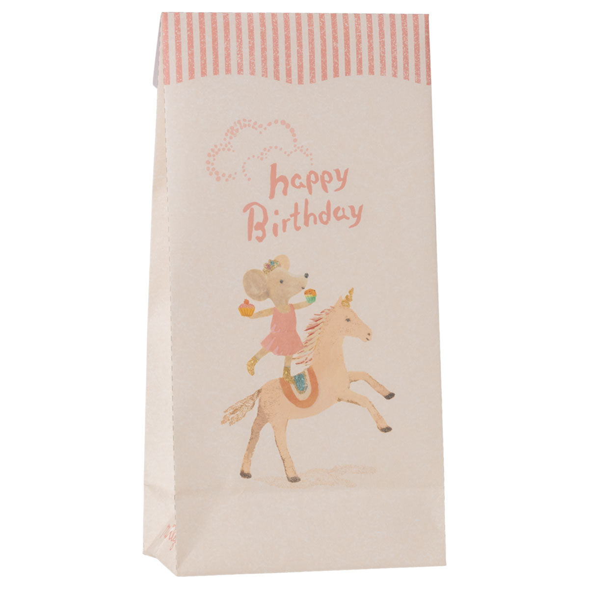 Maileg Happy Birthday Goodie Bags, Unicorn (12pcs) (ships in April)