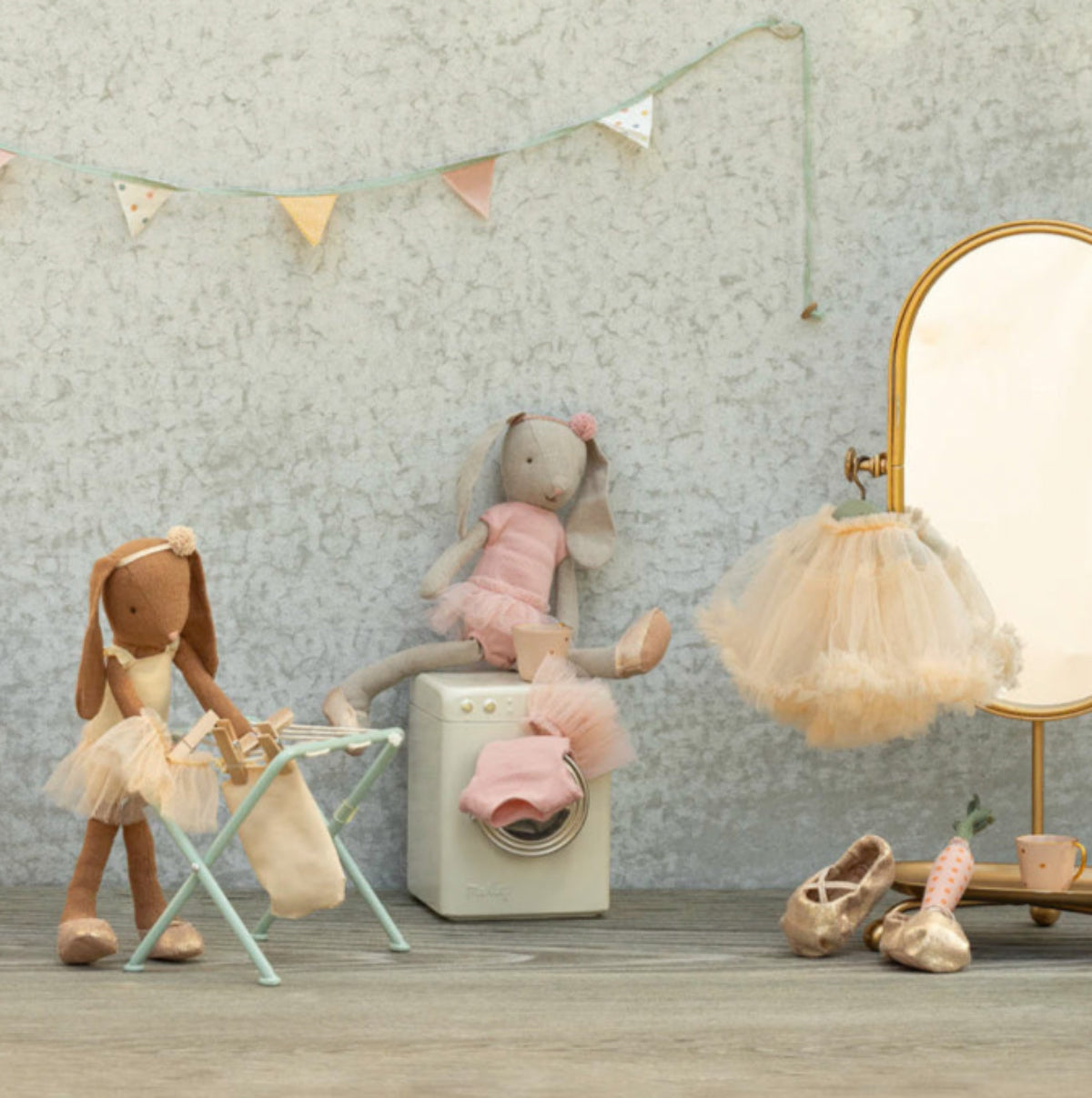 Maileg Size 2 Doll Clothes, Ballet Suit & Skirt