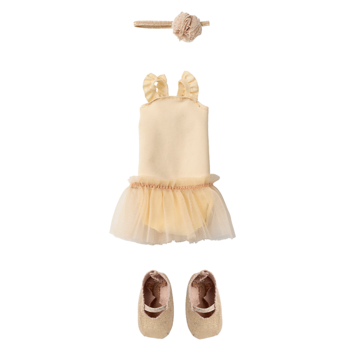 Maileg Size 2 Doll Clothes, Ballet Suit & Skirt