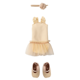 Maileg Size 2 Doll Clothes, Ballet Suit & Skirt