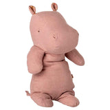 Maileg Safari Friends Hippo, Medium, Rose  (ships in November)