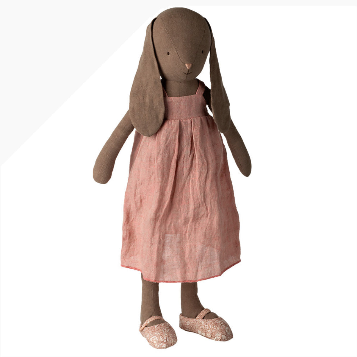 Maileg Bunny in Linen Dress, Size 4 (ships in February)