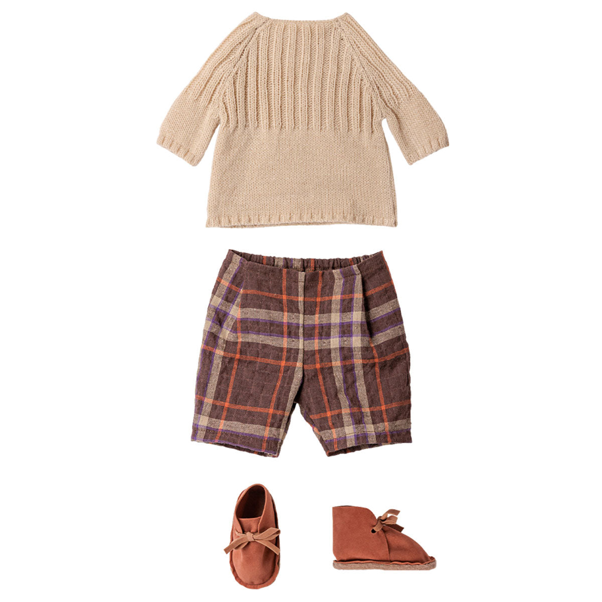 Maileg Rabbit in Sweater and Pants, Size 4