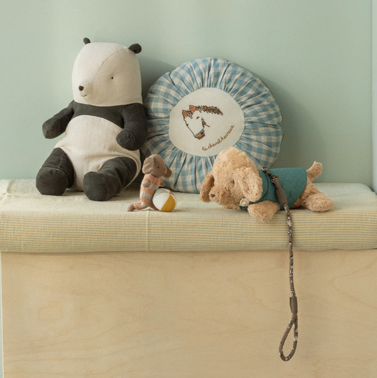 Maileg Harness and leash for Small Puppy