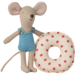 Maileg Little Sister Beach Mouse with Float