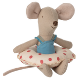 Maileg Little Sister Beach Mouse with Float