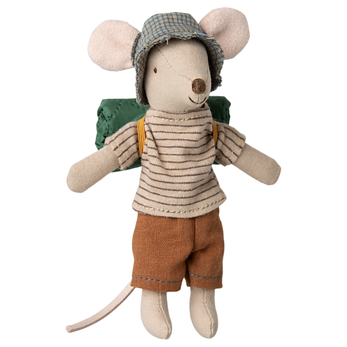 Maileg Big Brother Hiking Mouse with Sleeping Bag, 2025