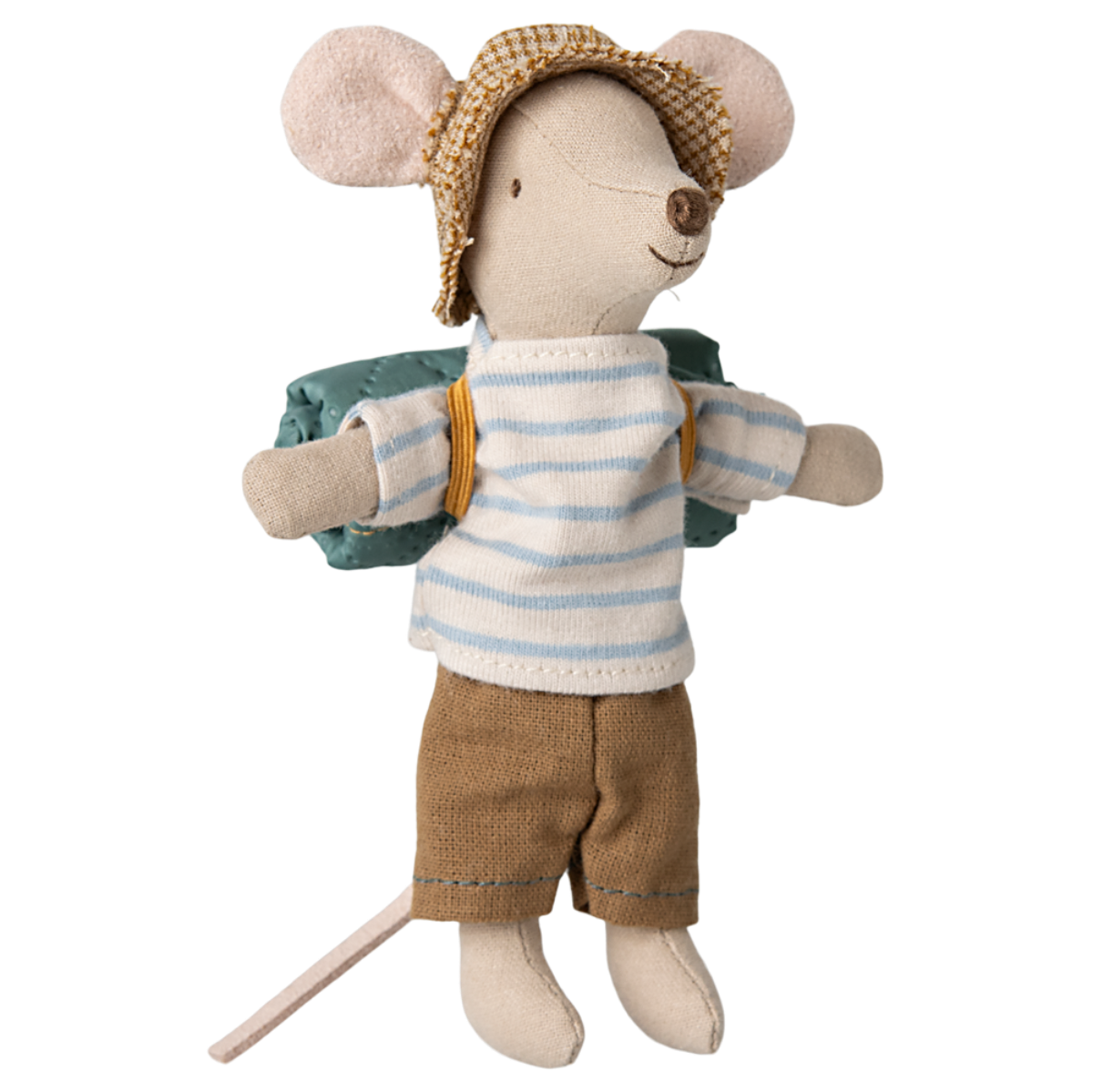 Maileg Big Brother Hiking Mouse with Sleeping Bag, 2025