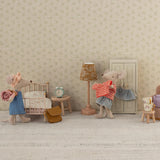 Maileg Big Sister/Brother Mouse Clothes, Red Striped Sweater and Skirt