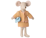 Maileg Mom/Dad Mouse Clothes, 2pcs Suit with  Bag