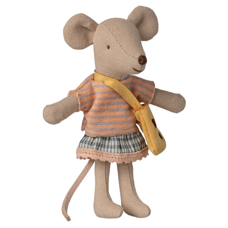 Maileg Little Sister Mouse Clothes, 3pcs set with Bag