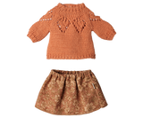 Maileg Doll Clothes for Medium Mouse, Skirt and Sweater (available in November)