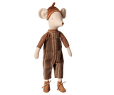 Maileg Medium Mouse, Overall and Sweater (available in November)