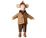 Maileg Doll Clothes for Medium Mouse, Jacket and Scarf (available in November)