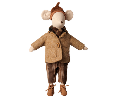 Maileg Doll Clothes for Medium Mouse, Jacket and Scarf (available in November)