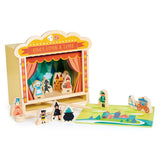 Wooden Tabletop Magnetic Puppet Theater