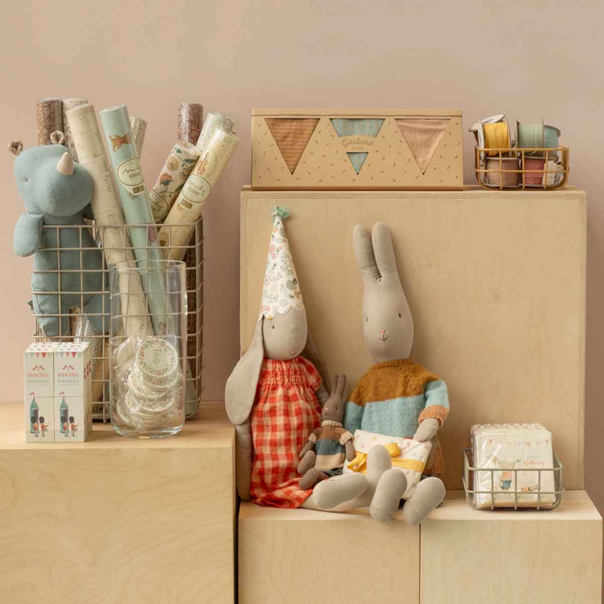 Maileg Metal Basket Set of 4 – My Sweet Muffin