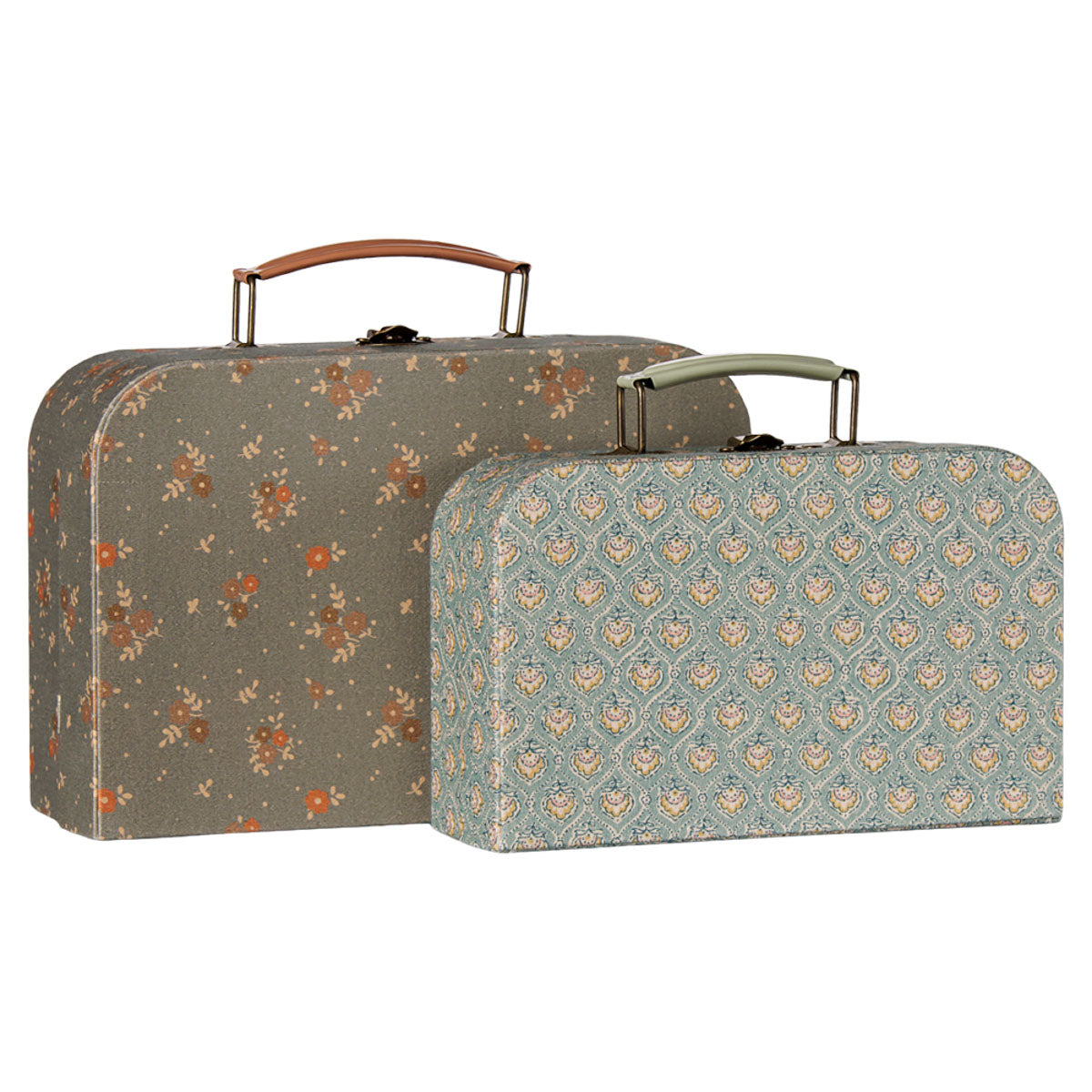 Maileg Fabric Nesting 2pcs Suitcase set, Michette (ships in October)
