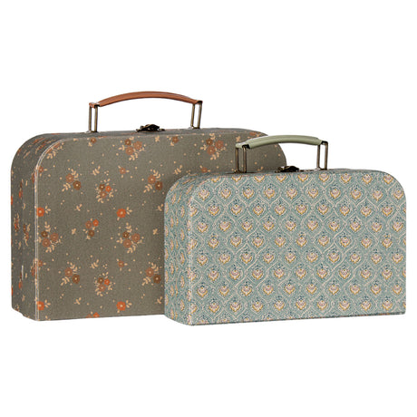 Maileg Fabric Nesting 2pcs Suitcase set, Michette (ships in October)