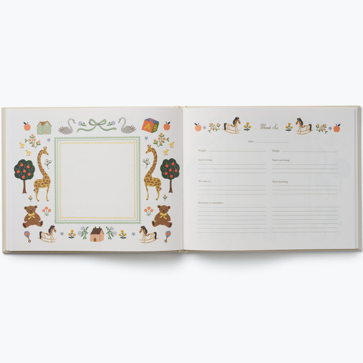 Rifle Paper Co. Embroidered Baby Book