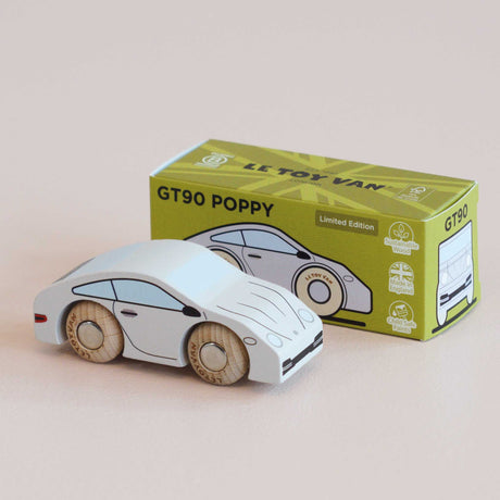 Wooden Matchbox Car, No. 16 GT90 Poppy