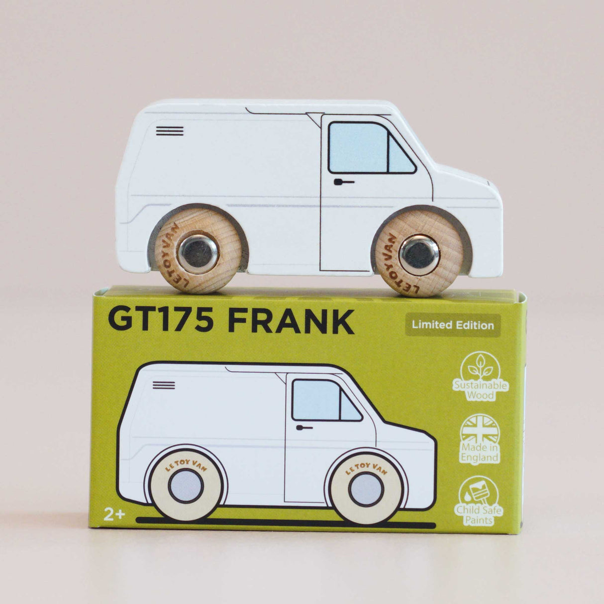 Wooden Matchbox Car, No. 32 GT175 Frank