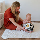Wee Gallery Baby Sensory Soft Block, Woodland