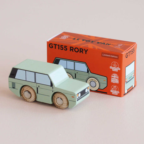 Wooden Matchbox Car, No. 28 GT155 Rory